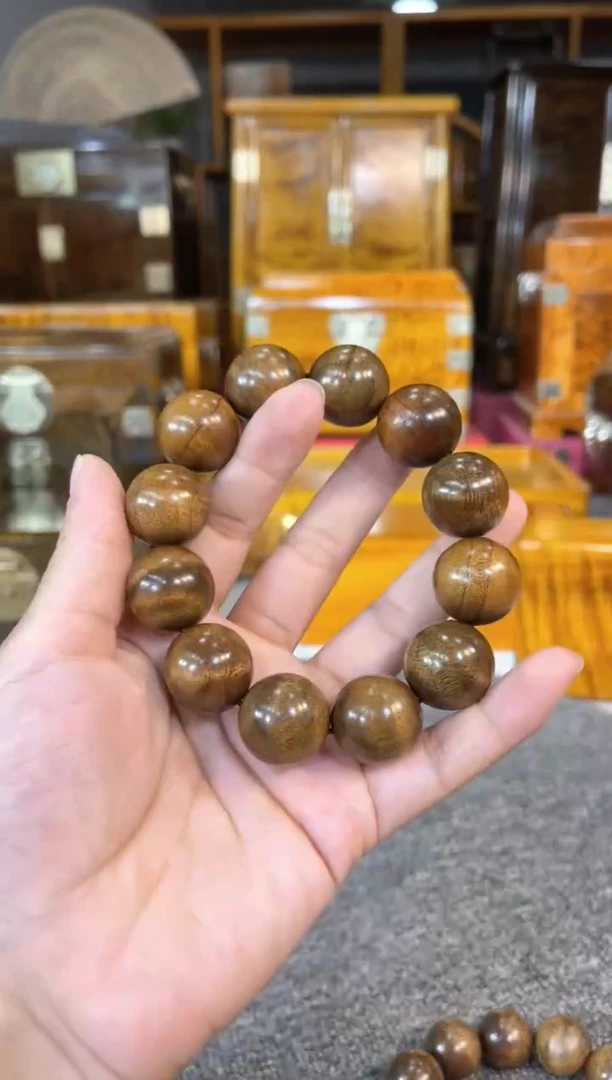 【闪购商品】乌木类成套家具金丝楠木2.0手串