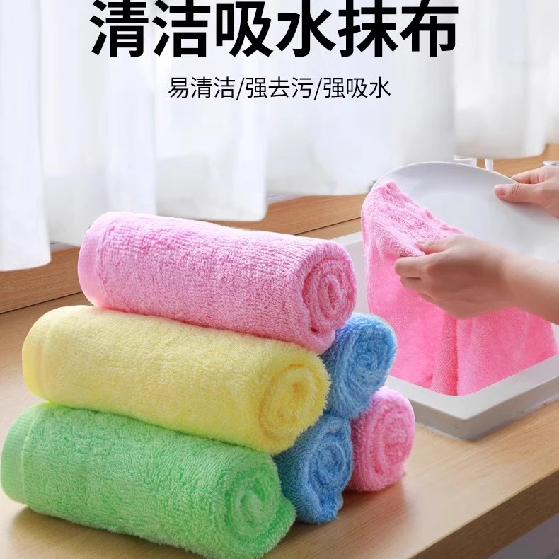 油利除木纤维洗碗巾不沾油洗碗布家用厨房抹布吸水去污