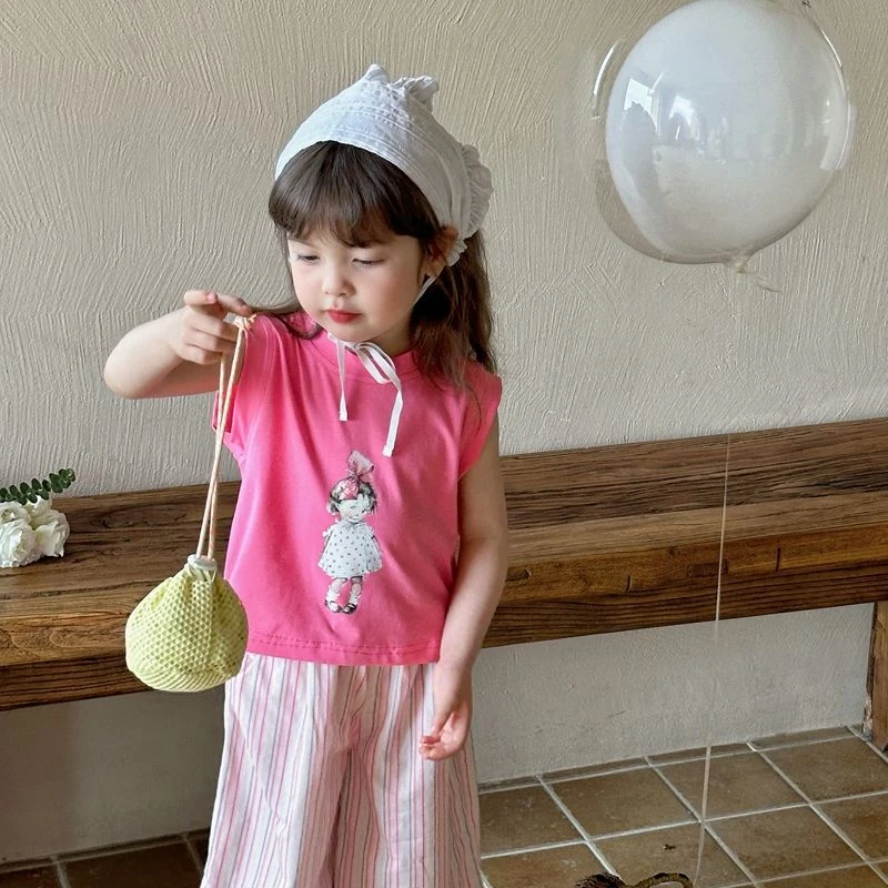 豆豆田~彩色线条裤款号059