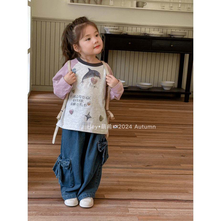 MX~韩版鲸鱼T恤M270