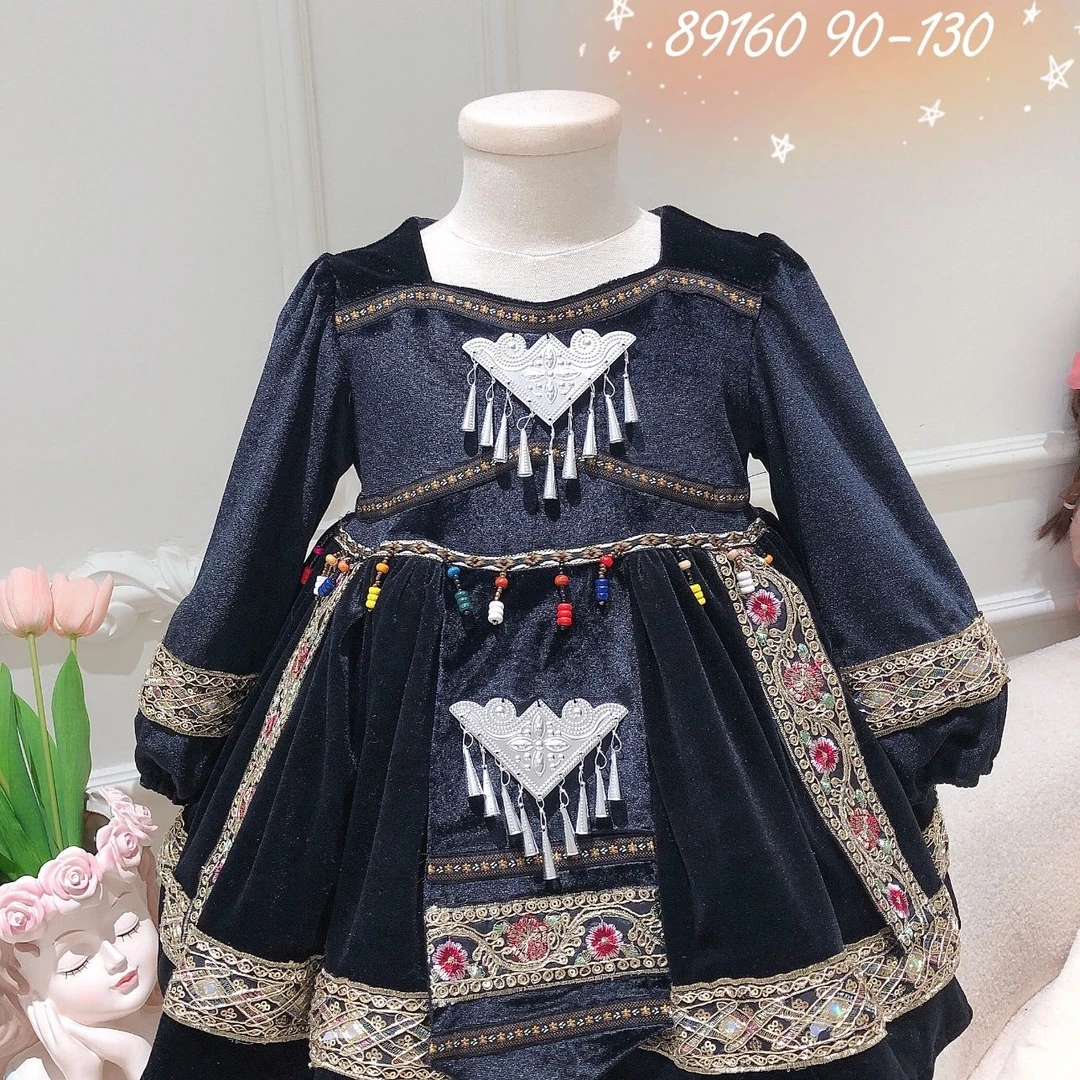 甜汐~异域风情连衣裙89160（汉服裙）