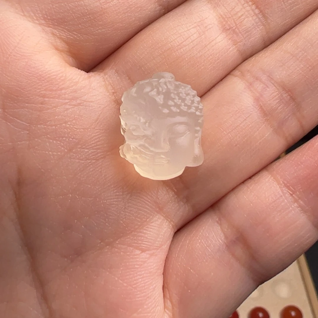 【闪购商品】玛瑙/玉髓珠宝奇石未镶嵌哈***3荔枝冻一念之间