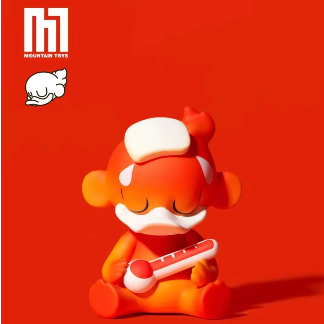【拆盒】心晴小鸭盲盒系列手办盲盒