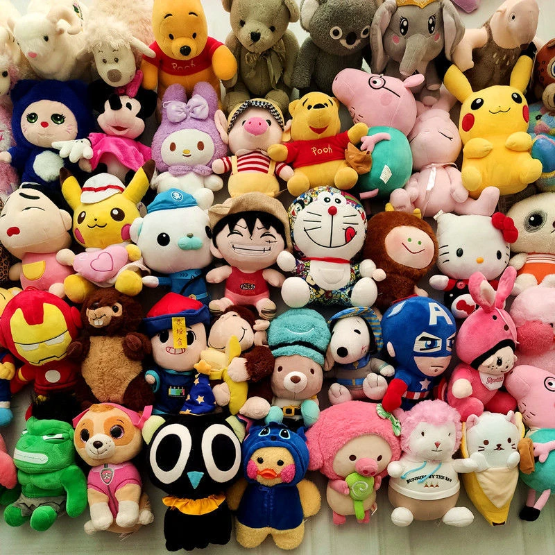 2.9-19.9链接中古毛绒玩具默认微瑕介意慎拍