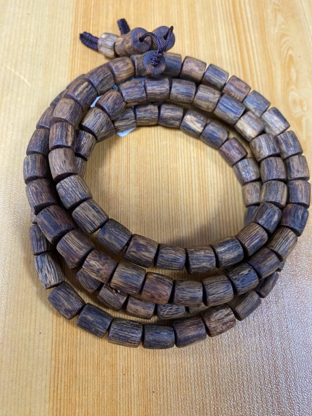 沉香奇楠多圈手串随型桶珠99分沉多样性发货一条