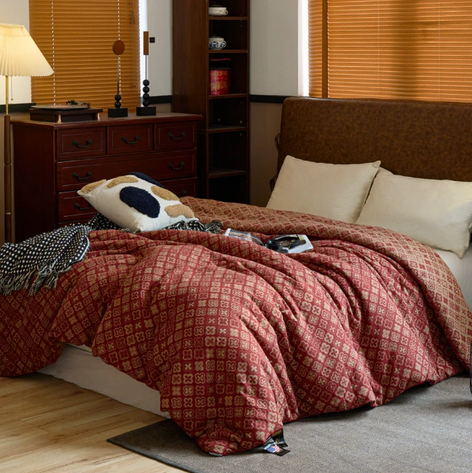 【梵克】48*74cm枕套高端亲肤舒适柔软轻奢双层纱枕套