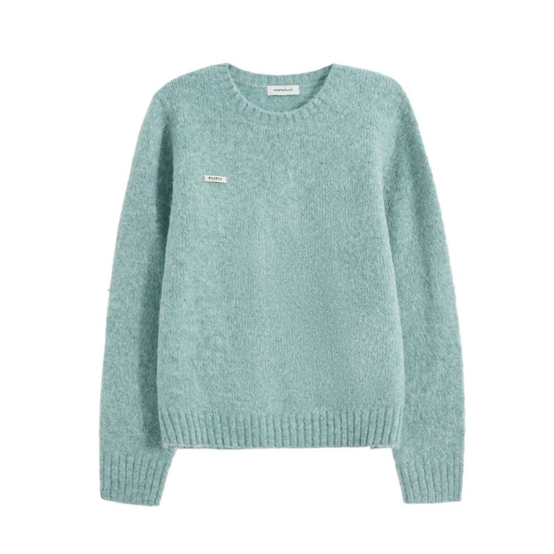 「PINPINPLUS」「PP+」保暖圆领套头毛织上衣 3D11191AYP