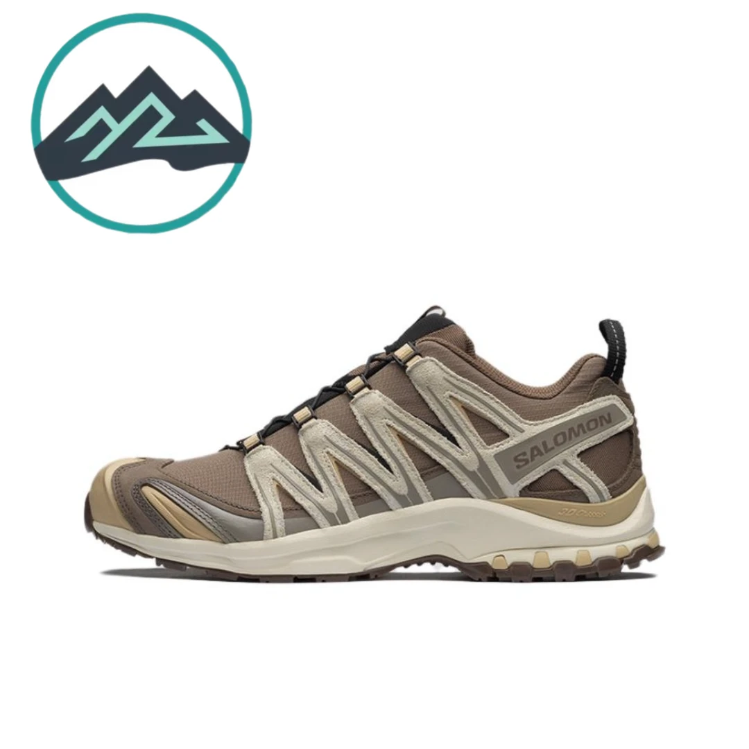 SALOMON萨洛蒙 XA PRO 3D SUEDE 10月新款 新羽毛灰徒步鞋  灰褐