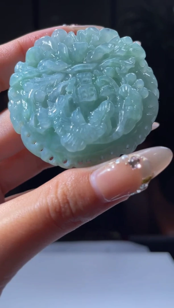 【闪购商品】翡翠吊坠(不含链)未镶嵌QJ1108036