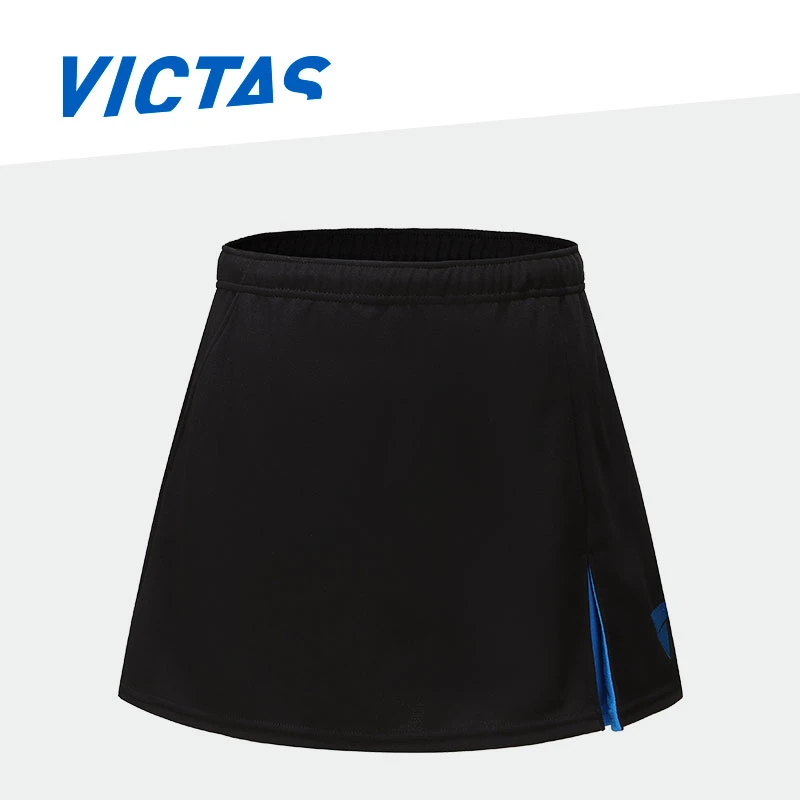 VICTAS维克塔斯防走光乒乓球比赛服短裙运动裙裤086401