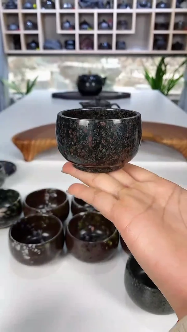 【闪购商品】瓷安山玉杯2/80cc