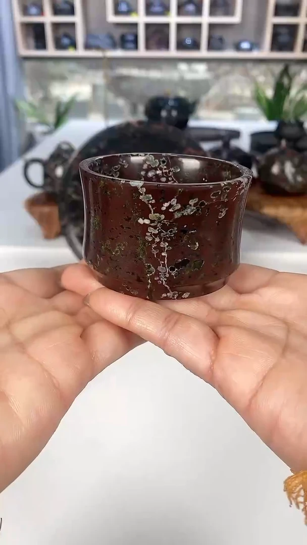 【闪购商品】瓷安山玉杯6/50cc