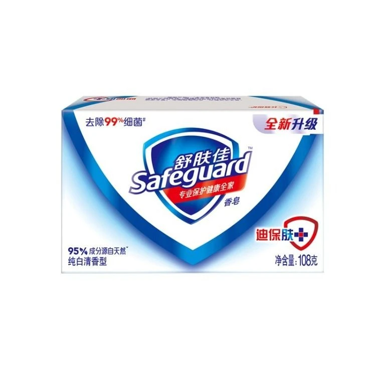舒肤佳纯白清香型香皂100g