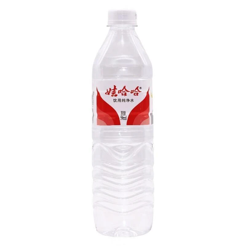 娃哈哈饮用纯净水596ml/瓶