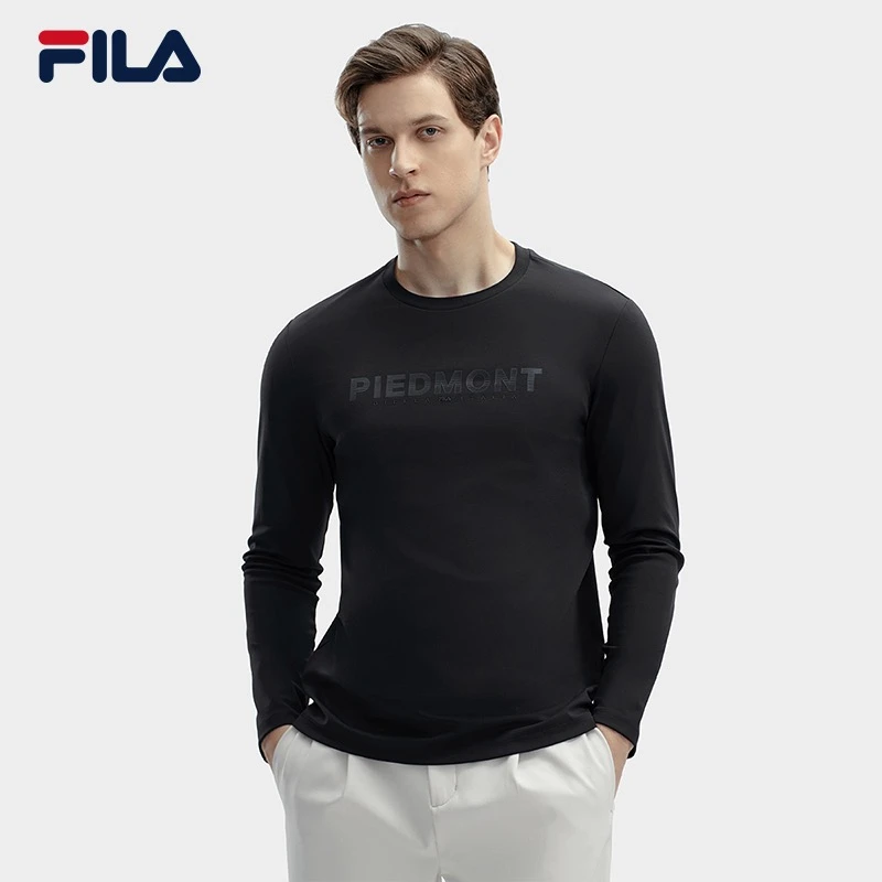 FILA/斐乐男装春新款【潮流百搭简约时尚】针织长袖卫衣F11M412209F