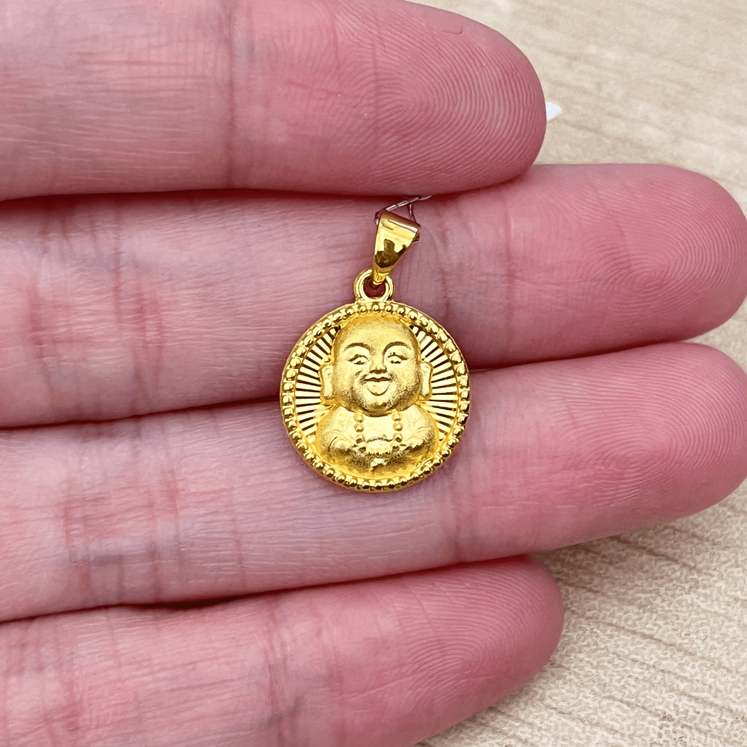 【00】足金999-宝宝佛吊坠-2.48g