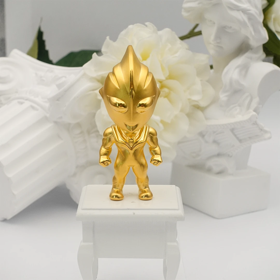 【周大璞黄金】足金999奥特曼迪迦黄金摆件收藏摆放