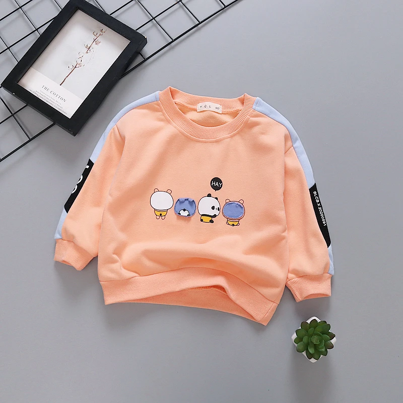 宝宝长袖t恤春秋洋气男童圆领打底衫上衣婴儿童装卫衣1岁3潮5