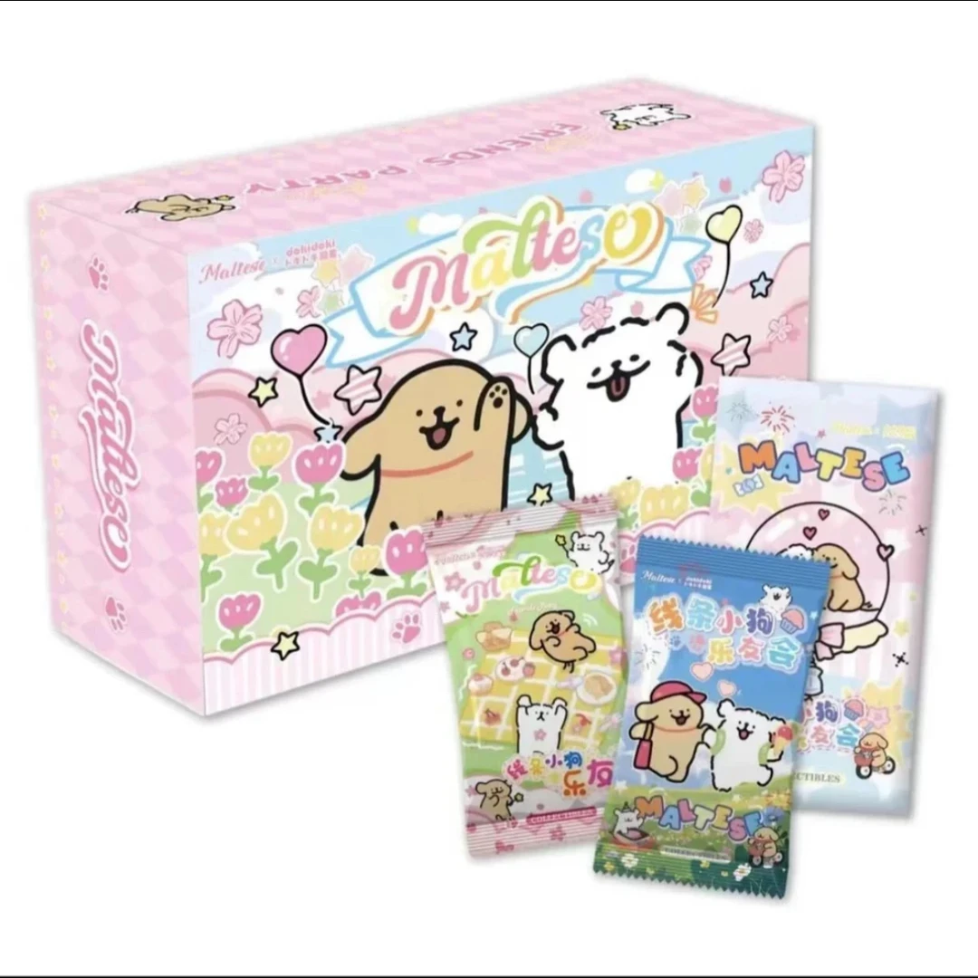 （吃吃）DOKI殿堂线条小狗 二弹 收藏卡牌 默认代拆