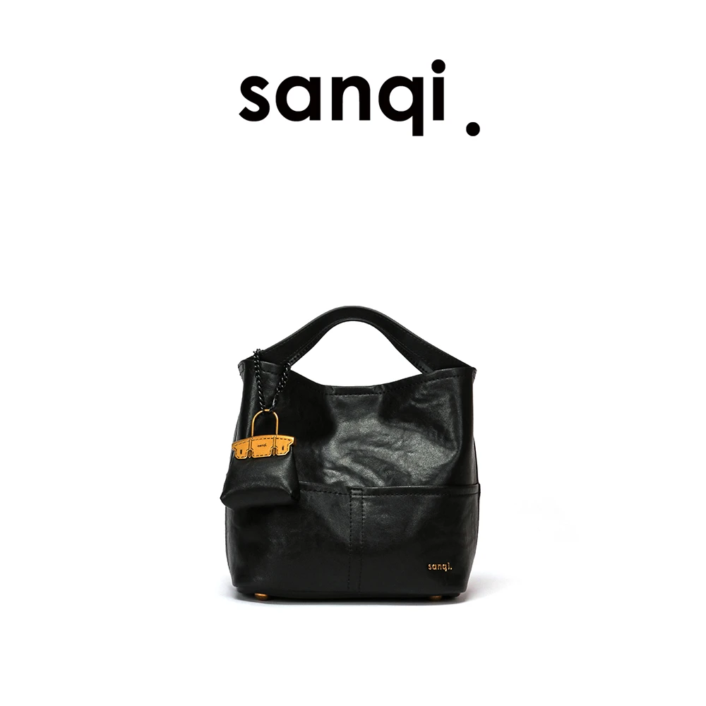 【口袋包2635】sanqimtime小叁七2635#慵懒风水桶包通勤菜篮子包