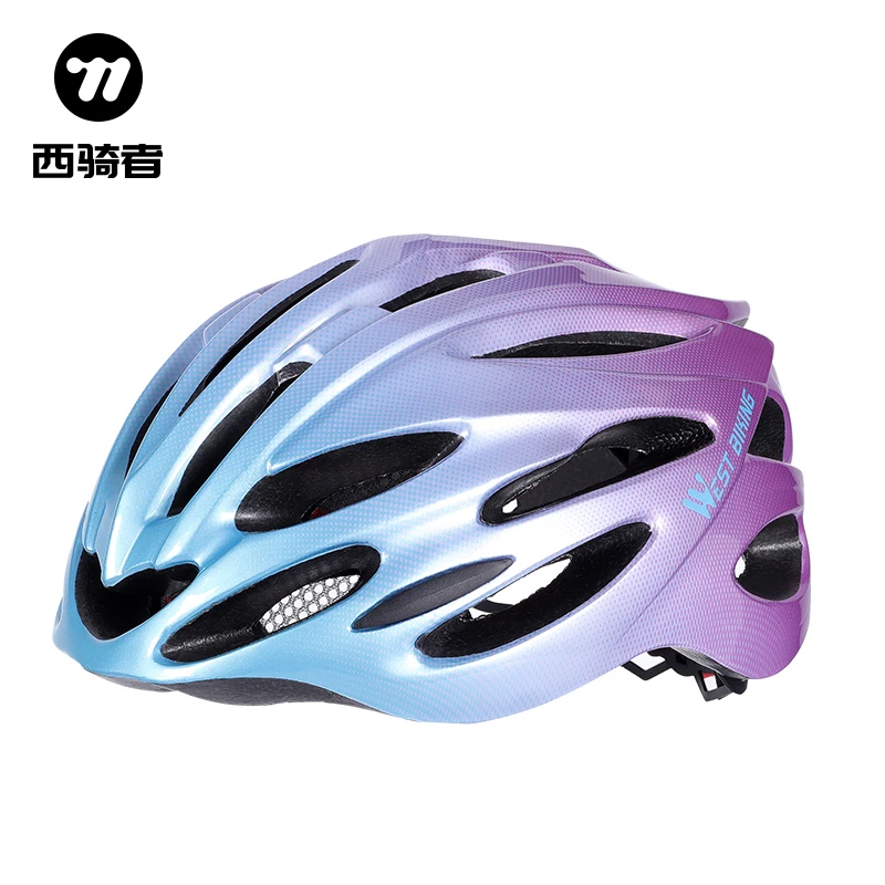 西骑者骑行头盔安全帽单车自行车骑行通勤男女通用男款头盔