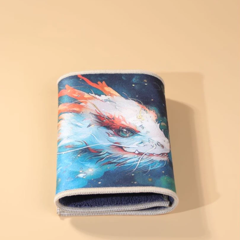 昨明国风国潮龙纹茶巾右13*30cm