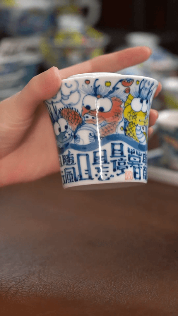 【闪购商品】陶瓷池鱼老师作品 （福利价）