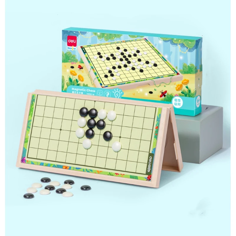 【直播专享】得力YW102-W小号磁性棋-五子棋1盒