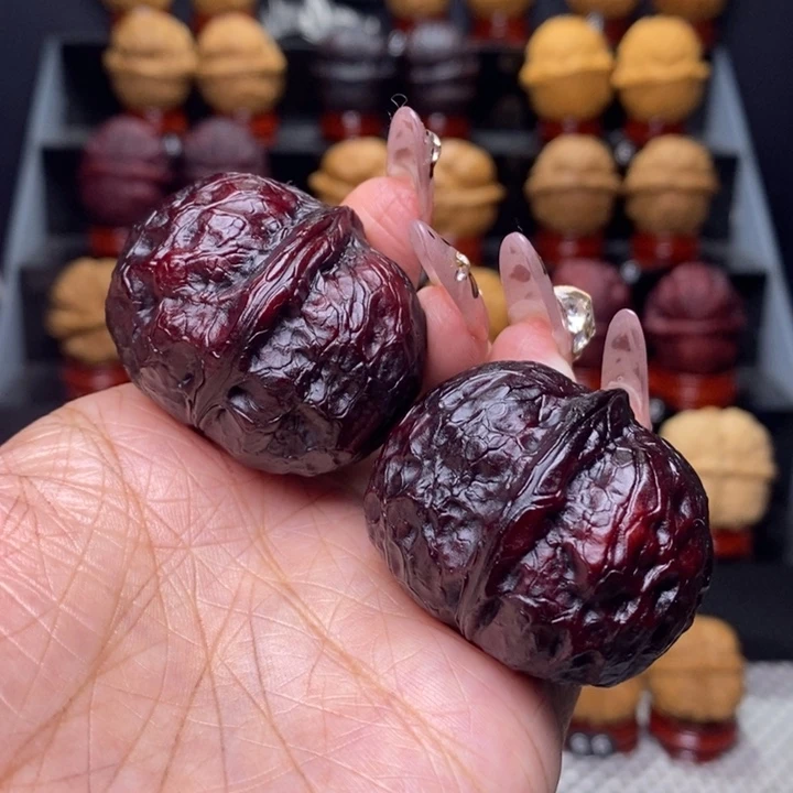 文玩核桃把件无*组玉罗汉3