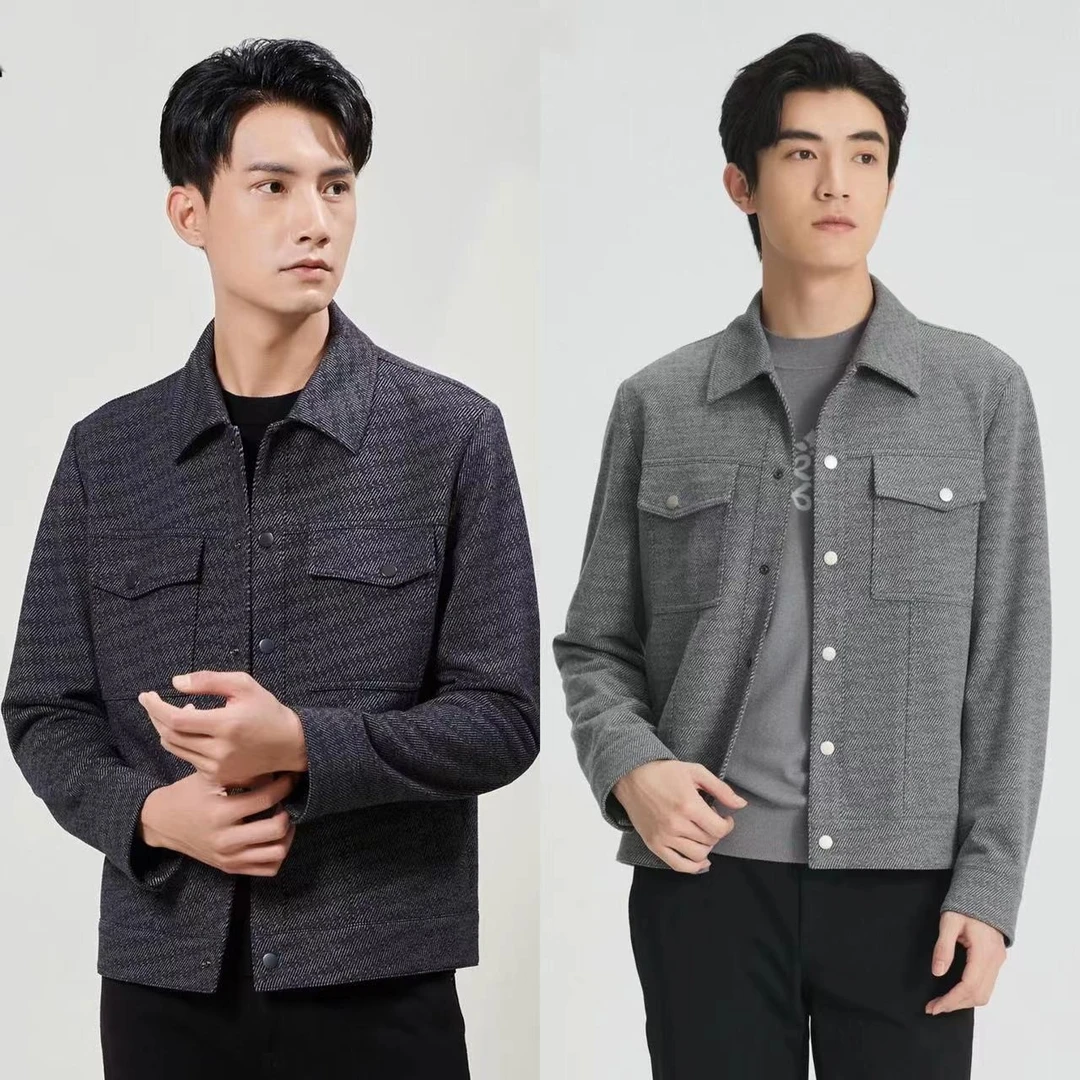 Lilanz/利郎短款夹克 (23QJK203)高端高档爆款时尚百搭休闲通勤秋