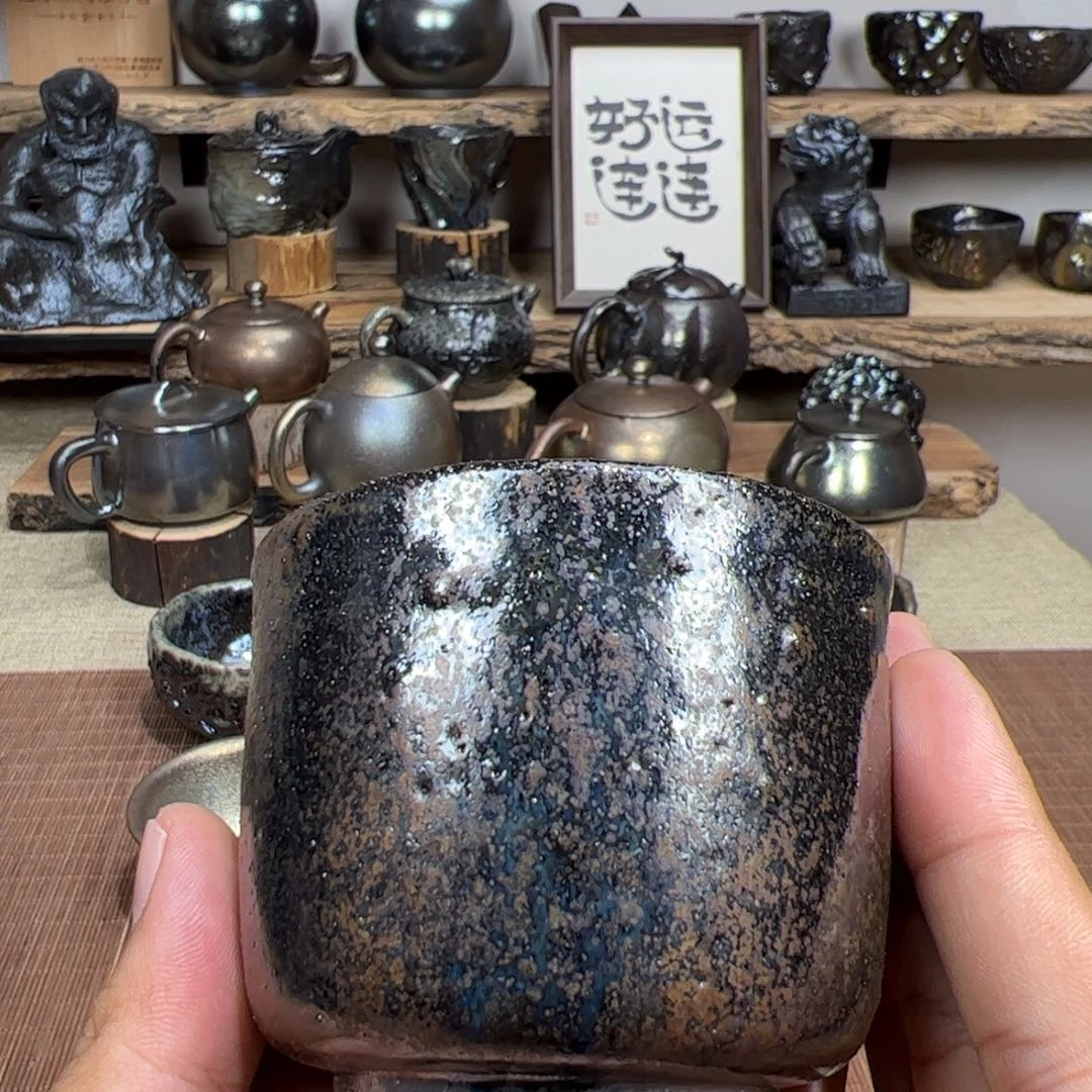 建水紫陶紫泥柴烧