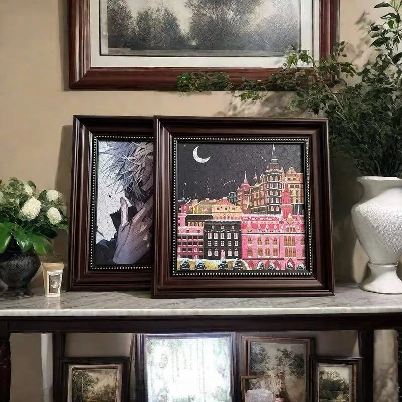 【店铺上新】教堂猫异形拼图CathedraICat高难度可配相框装裱挂墙