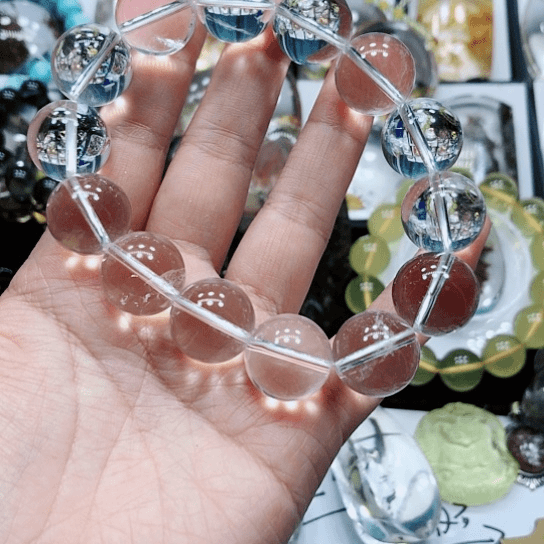 水晶水晶未镶嵌手链
