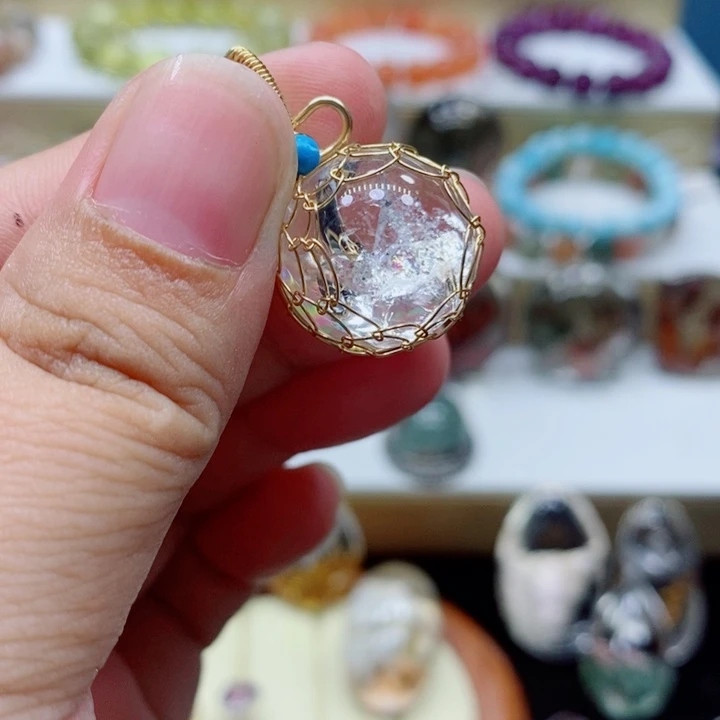 水晶颈饰未镶嵌水晶