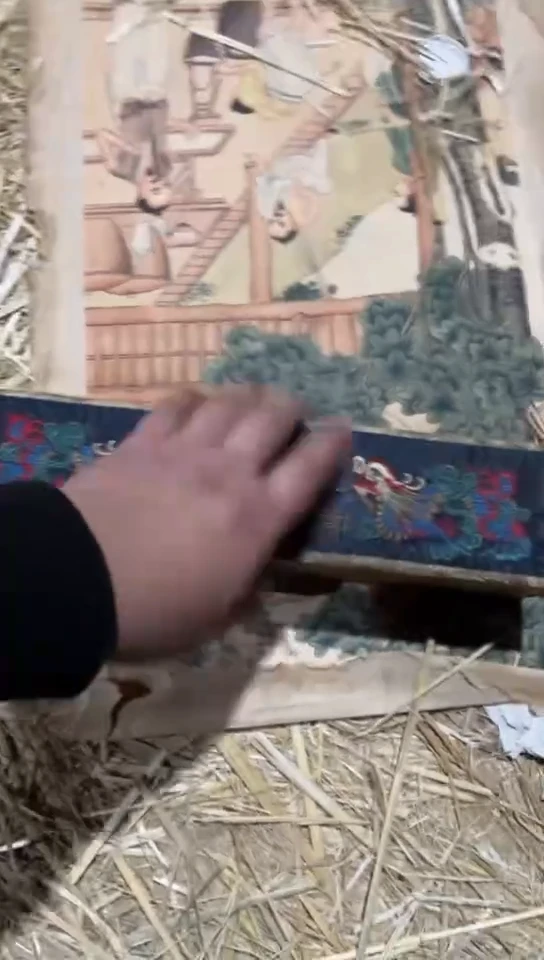 【闪购商品】书法刺绣盒子画