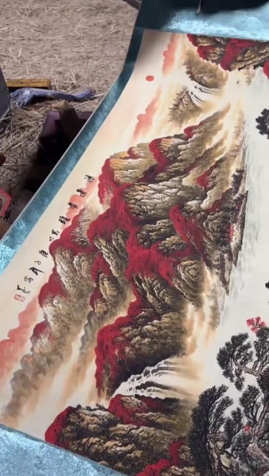 【闪购商品】书法鸿运长存+黑色串画