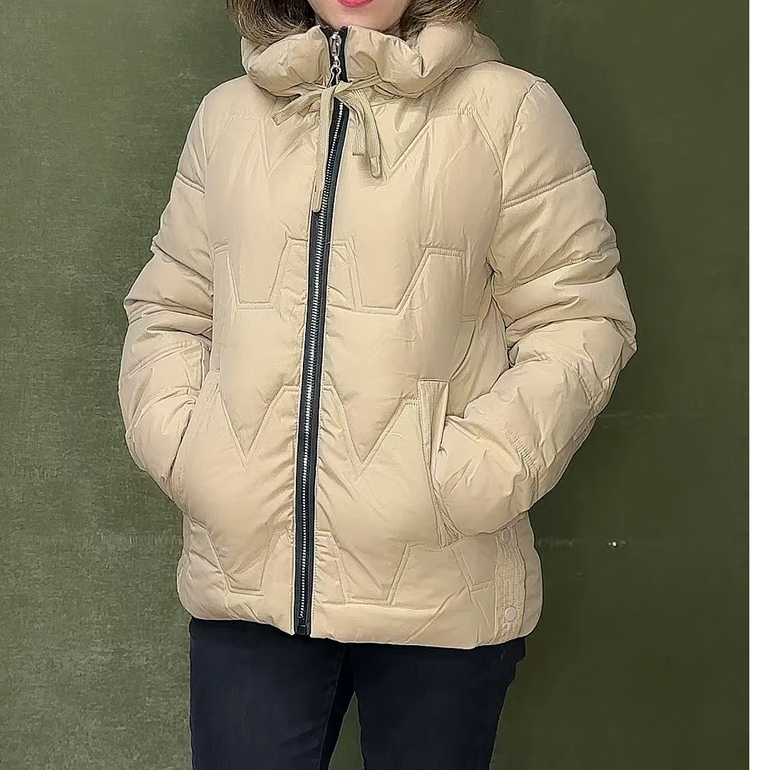 时尚女士棉衣保暖厚实休闲百搭连帽潮流冬季网红加厚