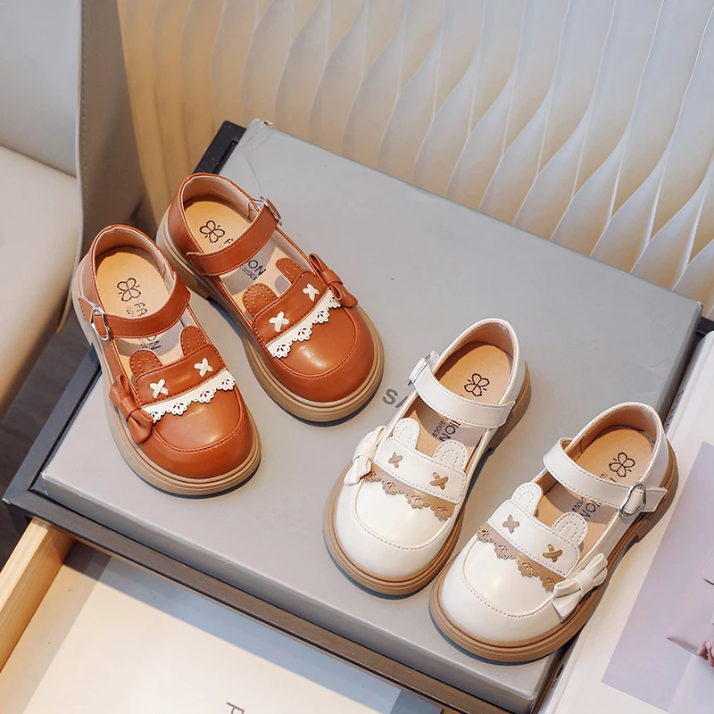 女童洛丽塔皮鞋软底2024秋季新款防滑宝宝单鞋洋气软皮HSHL168