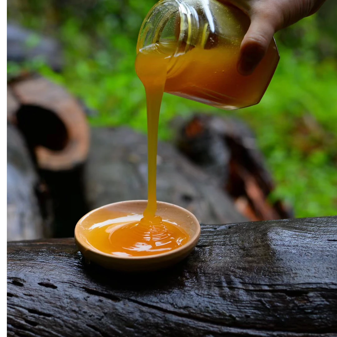 (假一赔十)农家正宗木桶土蜂蜜深山蜂蜜花香蜜香天然酿造成熟