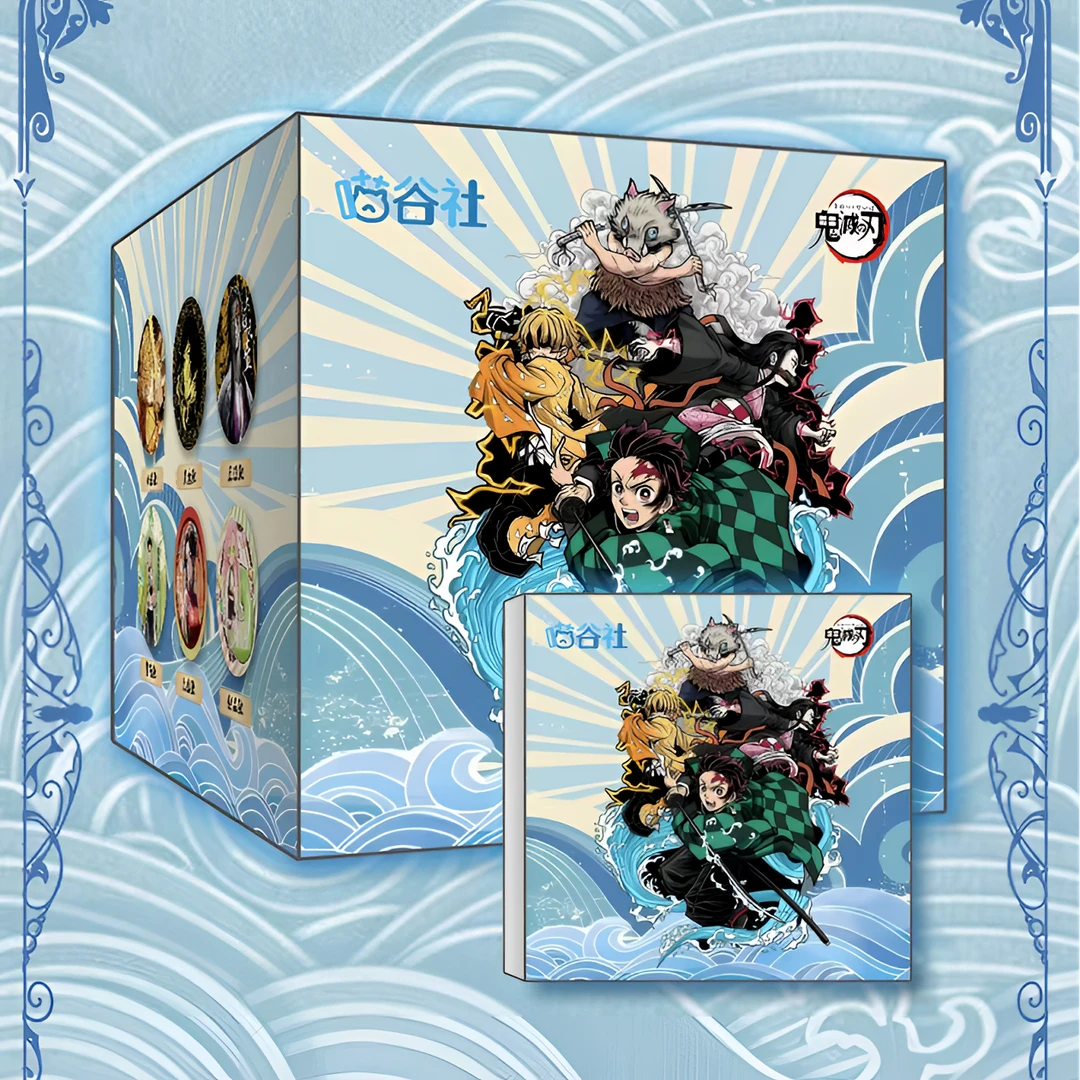 【鬼灭之刃】喵谷文创吧唧徽章隐藏炫彩人物潮玩（默认代拆）