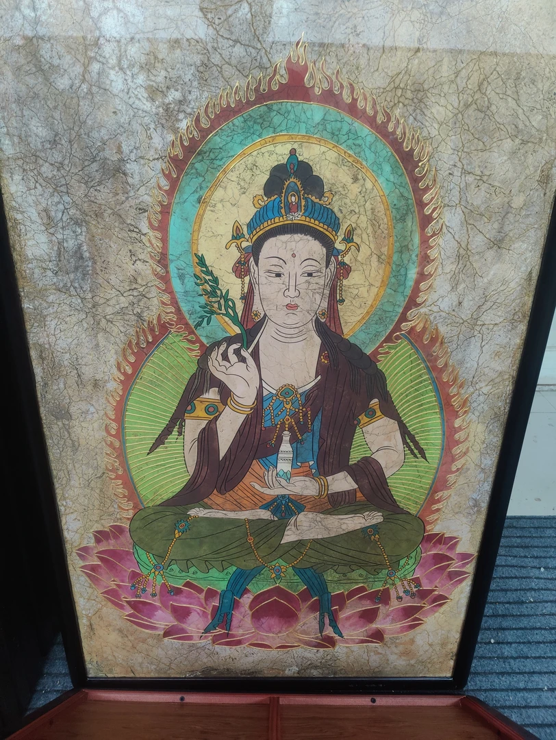 墙皮画尺寸115×75厘米