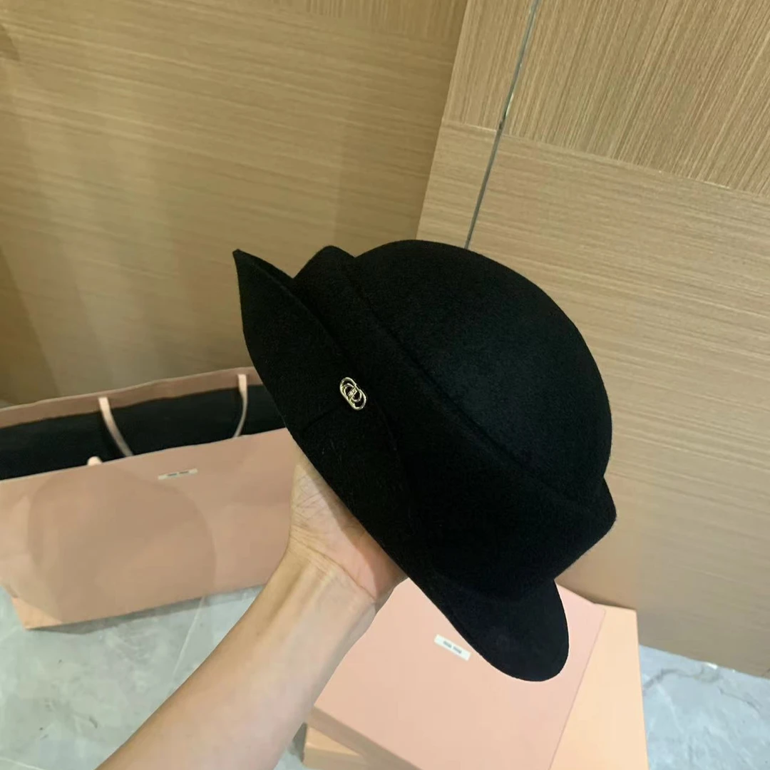 【陶陶推荐】秋季新款 优雅设计款重工 气质 百搭 帽子 W1214