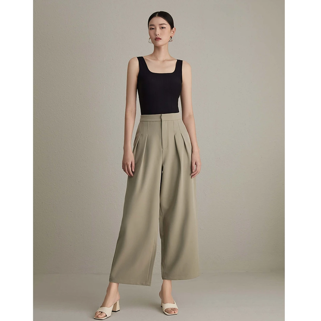 【拥抱云朵】无痕方领法式吊带宽肩带百搭背心女带胸垫打底衫内衣