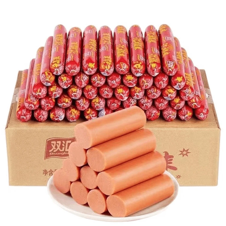 【到手25根】双汇蒸煮淀粉肉肠 油炸 烧烤 户外露营 即食 汇福来28g