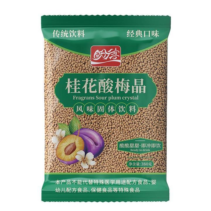 桂花酸梅晶380g酸梅粉酸梅汤粉包整箱速溶冲饮餐饮批发固体饮料