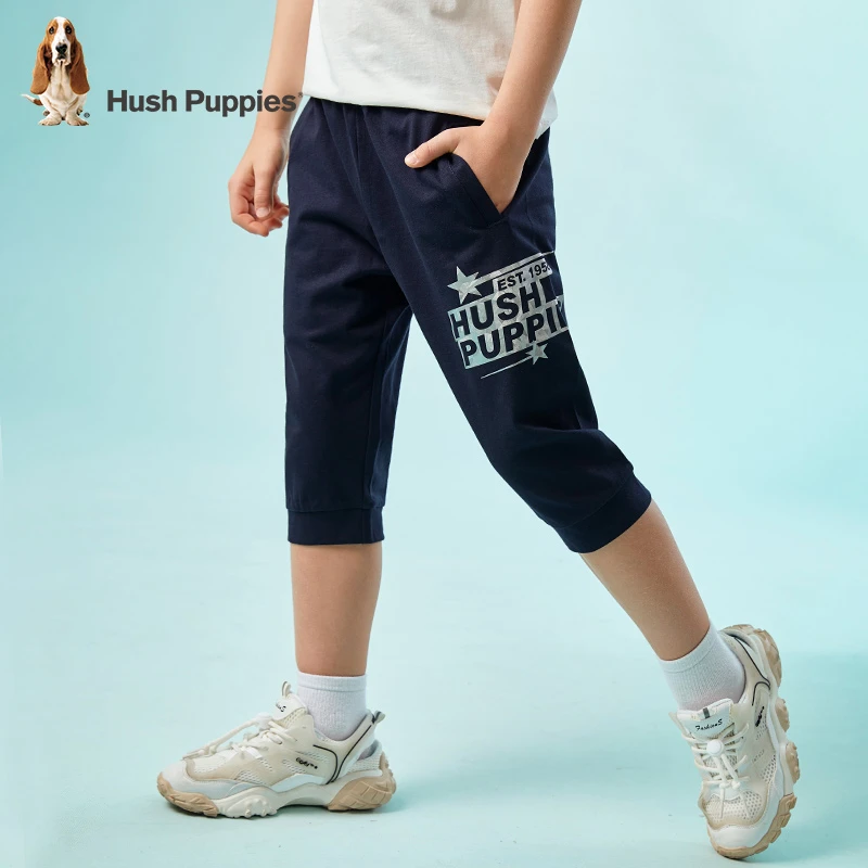 【短裤合集】暇步士童装夏季新款弹力休闲七分短裤