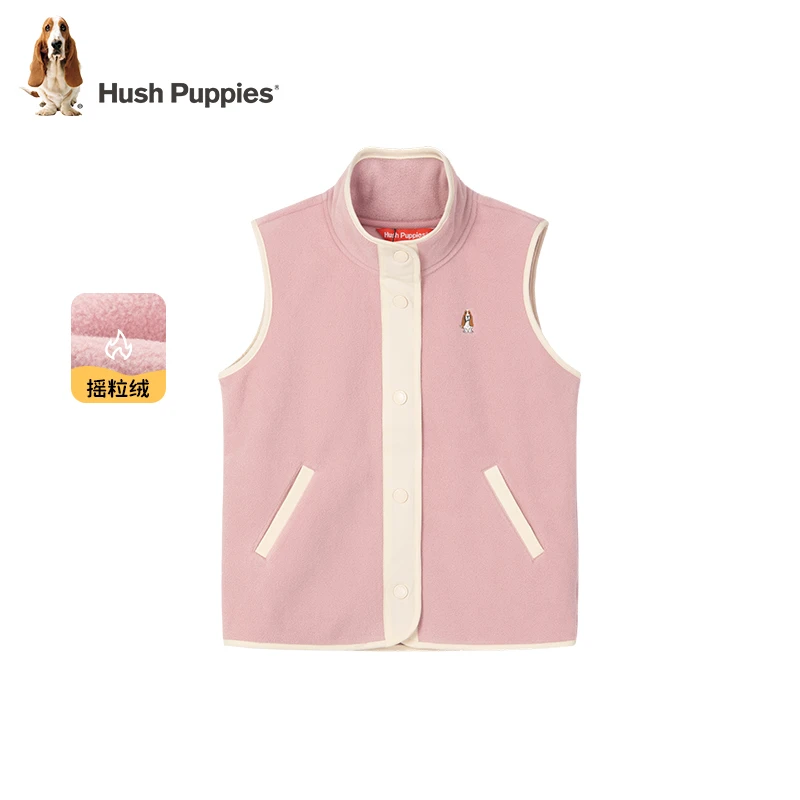 暇步士童装摇粒绒立领舒适保暖马甲DR HPRQGD33CV568