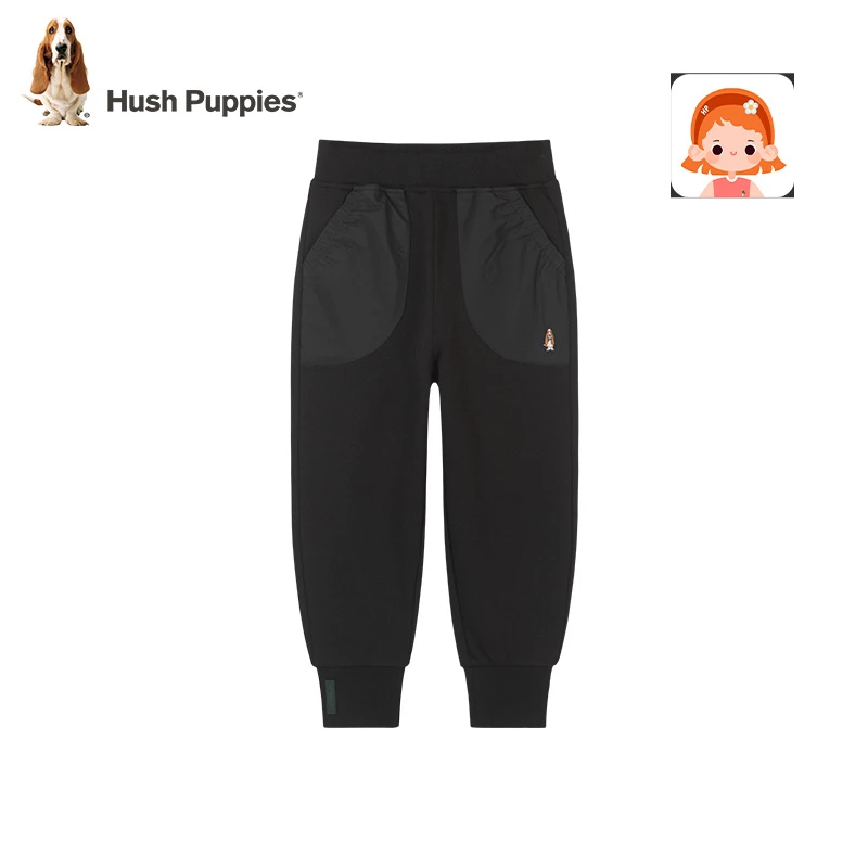 暇步士童装秋季新款休闲裤时尚儿童针织长裤