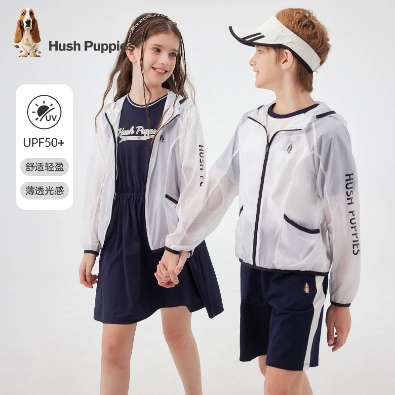 【防晒衣UPF50+】暇步士童装夏季新款儿童可收纳轻薄透气舒适皮肤衣