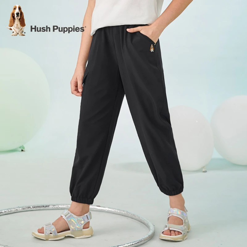 【吸湿速干】暇步士童装夏季款休闲针织运动防蚊长裤